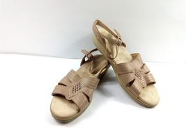 SAS Huarache Quarter Strap Women Shoes Tan Beige 12S  Tripad Comfort Sandals - $27.54