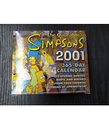 The Simpsons 2001 365 Day Quotable Calendar NEW old stock - $7.15