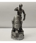 2005 Star Wars Saga Edition Chess - C-3PO / R2D2 Silver Rook Figure Piec... - £8.22 GBP