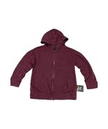 Art Class Girls 6 6X Fleece Hoodie Sweatshirt  Zip Up Maroon Mineral Wash - €9,80 EUR