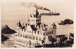  Old Cliff House RPPC San Francisco California CA Steam Ship 1946 Postcard D40 - £3.15 GBP