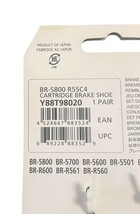 Shimano R55C4 Brake Shoe Set BR-5800 105 Road Bike Pads Made Japan image 6