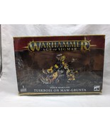 Warhammer Age Of Sigmar Orruk Warclans Tuskboss On Maw-Grunta - $137.33 CAD