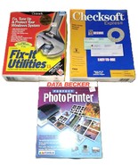 Fix-It Utilities 3.0 / Perfect Photo Printer &amp; Checksoft Express Softwar... - $760.08 MXN