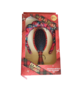 Conair Spa Tartan Makeup Headband &amp; Detangle Cushion Brush 2-Pieces Gift... - $19.16 CAD