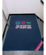 Vintage 2007 Victoria&#39;s Secret PHI BETA PINK Peace Love Dog Blue Stadium... - $6,139.19 MXN