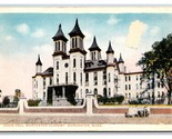 Davis Hall Worcester Academy Worcester Massachusetts MA WB Postcard H30 - $1.93