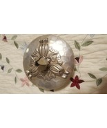 Vintage Flower Petal Top, With A Very Unique Design. Glass Bottom. Stunning - $740.54 MXN