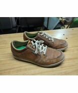 Ashworth Cardiff Mens Size 11. Spikeless Golf Shoes Brown Leather Comfor... - €28,80 EUR