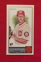 2011 Topps Allen Ginter Mini Yunesky Maya ROOKIE RC #172 Washington Nationals - $2.24