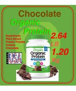 Organic, Protein Powder, Creamy Chocolate, Fudge, 2.64 lbs, 1.20 Kg, Pro... - $1,044.06 MXN