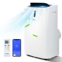 12000 BTU Portable 4-in-1 Air Conditioner with Smart Control-White - Color: Whi - £361.77 GBP