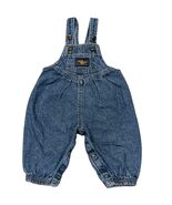Vintage Oshkosh B&#39;gosh Infant Overalls Size 6/9 Months Bubble Made In Th... - $626.63 MXN