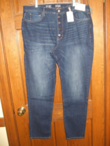 a.n.a High Rise Skinny Fitted Hip &amp; Thigh Button Fly Jeans - 20 Tall - $29.69