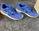 Nike Roshe Run Gs Royal White 599728-400 youth Size 6 women size 7.5 - £7.06 GBP