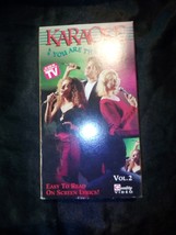 Karaoke: You Are The Voice [VHS] volume 2 AS SEEN ON TV - £8.55 GBP