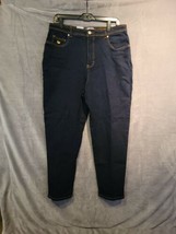 Women&#39;s Gloria Vanderbilt High Rise Retro Denim Stretch Jeans Size 16 Pe... - £9.30 GBP