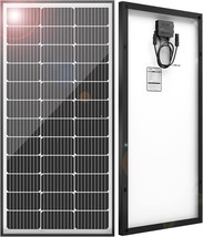 100 Watt Solar Panels 9BB 12 Volt Monocrystalline Solar Panel High Effic... - £101.92 GBP