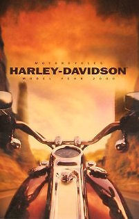2000 Harley Davidson Motorcycles Sales Brochure Softail Sportster Touring, Orig - $13.86