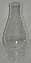 Vintage 7 5/8&quot; Clear Glass Hurricane Shade Oil/Kerosene Candle Lantern Lamp - $18.81