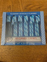 Blueberry Candy Canes-BRAND NEW-SHIPS SAME BUSINESS DAY - $16.71