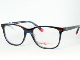 Neuf Etnia Barcelona TEO Blrd Bleu/Rouge Lunettes Monture 48-16-128mm - £89.53 GBP