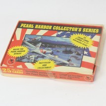 Pearl Harbor Collector&#39;s Series 25  2 sided 5&quot; x 7&quot; Color Cards Photos with Info - $22.53