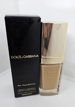Dolce &amp; Gabbana Perfect Luminous Liquid Foundation 120 Natural Beige 1oz - £26.28 GBP
