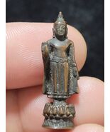 Thai amulet phra Buddha Pang Ham Yati  Old, authentic, rare, luck. - $49.50