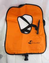 OMOUBOI Inflatable Snorkel Vest for Adults Snorkeling Jackets Orange - £10.65 GBP