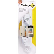 SAFETY 1ST HS311 TOP DOOR LOCK, PLASTIC ADHESIVE, WHITE - $8.91
