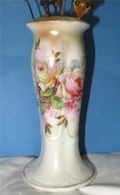 Antique Hatpin Holder Raised Hallmark Made in Germany Hand Painted Porcelain - £45.41 GBP