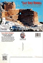 South Dakota Black Hills Crazy Horse Memorial Construction Plan Vintage Postcard - £7.39 GBP