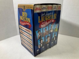 Box Set Of 5 Red Skelton - A Legend of Laughter VHS Tapes 4 Tapes Still ... - £10.34 GBP