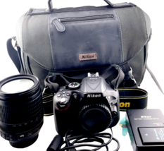 Nikon D5200 Digital SLR Camera 24.1MP AF S DX 18-105mm ED VR Lens 43k Shutter - £279.26 GBP