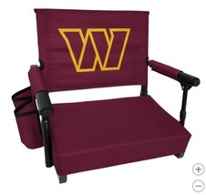 Washington Commanders Stadium Seat NFL Premium Foldable Pocket Burgundy ... - $1,597.64 MXN