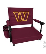 Washington Commanders Stadium Seat NFL Premium Foldable Pocket Burgundy ... - €72,90 EUR