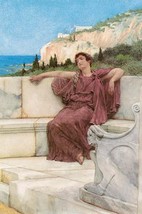 Resting Female by Sir Lawrence Alma-Tadema - Art Print - £17.57 GBP+