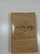 He did this just for you new testament with max lucado 1982 paperback - £4.74 GBP