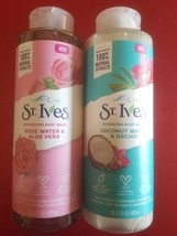 2PACK St. Ives Coconut Water &amp; Orchid Hydrating &amp; Rose Water Body Wash 16.0fl Oz - $19.80