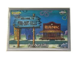 This is the 2025 Topps Chrome SpongeBob SquarePants – Brain Coral Fields... - $7.91