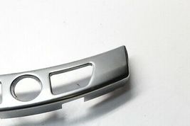 2009-2015 BMW 750I 750Li F01 FRONT CENTER CONSOLE SILVER TRIM BEZEL P8248 image 2
