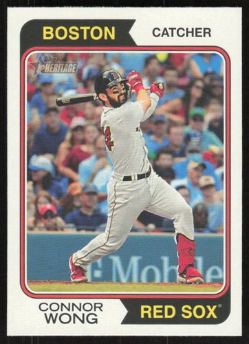 2023 Topps Heritage #366 Connor Wong NM Near Mint Red Sox ID:75849 - £1.25 GBP