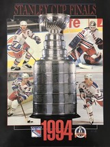 1994 Stanley Cup Finals Program New York Rangers vs Vancouver Canucks @ MSG NY - £15.74 GBP