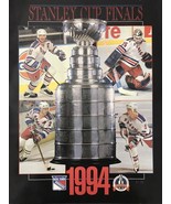 1994 Stanley Cup Finals Program New York Rangers vs Vancouver Canucks @ ... - £15.41 GBP