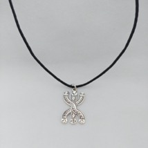 Berber Symbol Necklace Silver Pendant African Amazigh YAZ FREE MAN, Traces Gift - $29.70