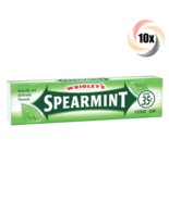 10x Packs Wrigley&#39;s Spearmint Chewing Gum ( 5 Sticks Per Pack ) Fast Shi... - $11.55 CAD