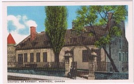 Postcard Folkard Chateau De Ramezay Montreal Quebec - £3.10 GBP