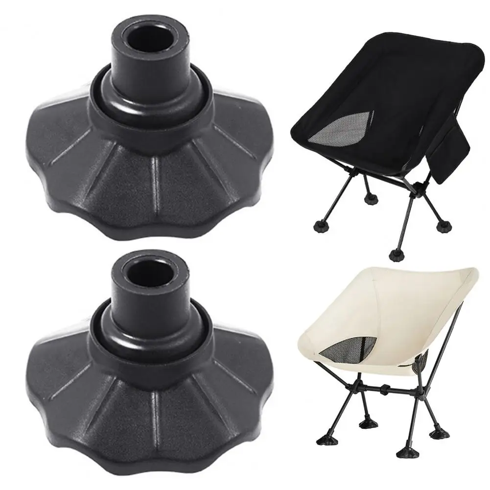 4Pcs Chair Leg Protective Covers Non-slip POM Plastic Chair Leg Protector Lawn - £10.88 GBP+