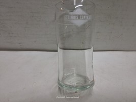 Illinois Central railroad drinking glass - $9.89